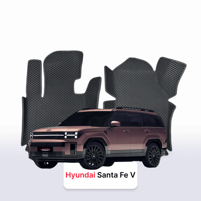 Alfombrillas 3D EVA para Hyundai Santa Fe(MX5) 5 gen 2023-2028 años SUV