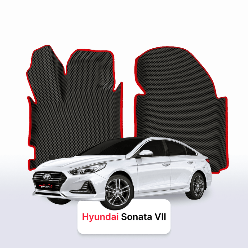 Alfombrillas 3D EVA para Hyundai Sonata(LF) 7 gen 2014-2019 años SEDÁN