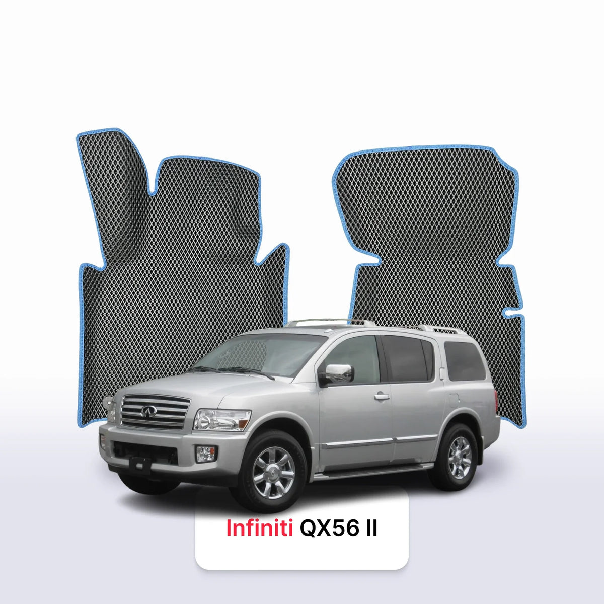 Alfombrillas 3D EVA para Infiniti QX56 2 gen 2004-2010 años SUV