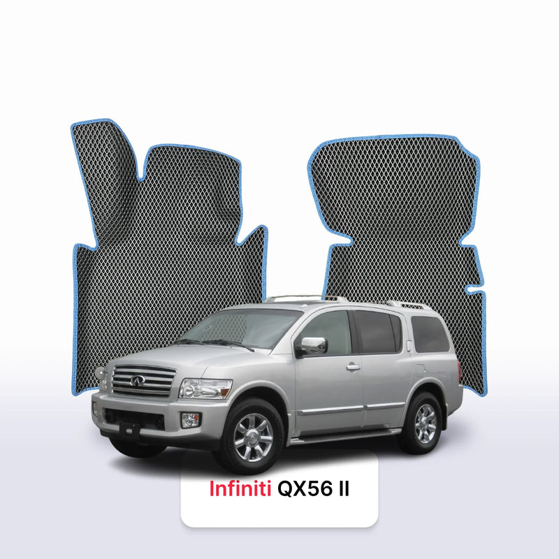 Alfombrillas 3D EVA para Infiniti QX56 2 gen 2004-2010 años SUV