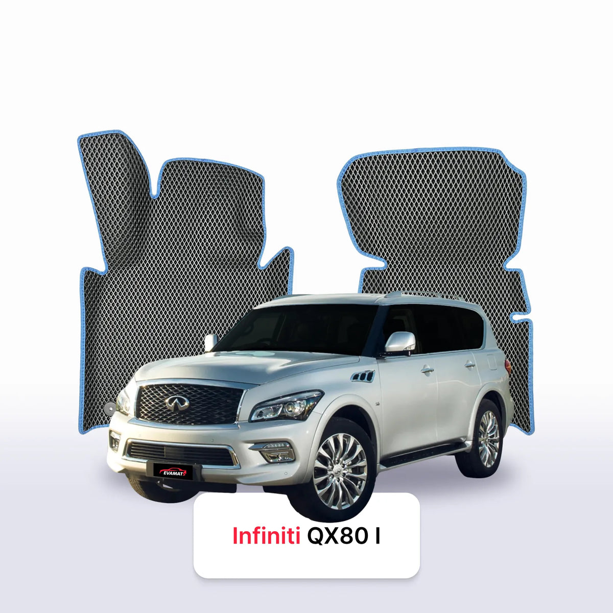 Alfombrillas 3D EVA para Infiniti QX80 1 gen 2013-2024 años SUV