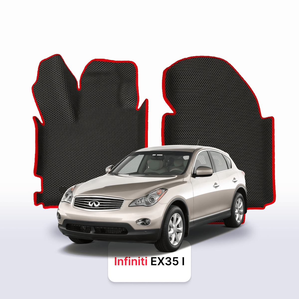 Alfombrillas 3D EVA para Infiniti EX35 1 gen 2007-2013 años SUV