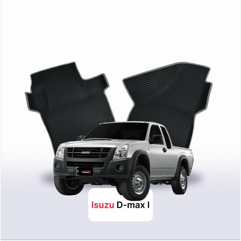 Alfombrillas 3D EVA para Isuzu D-Max 1 gen 2002-2011 años PICK-UP CABINA EXTENDIDA