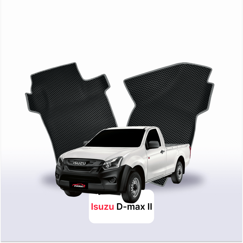 Alfombrillas 3D EVA para Isuzu D-Max 2 gen 2012-2019 años PICK-UP CABINA SIMPLE