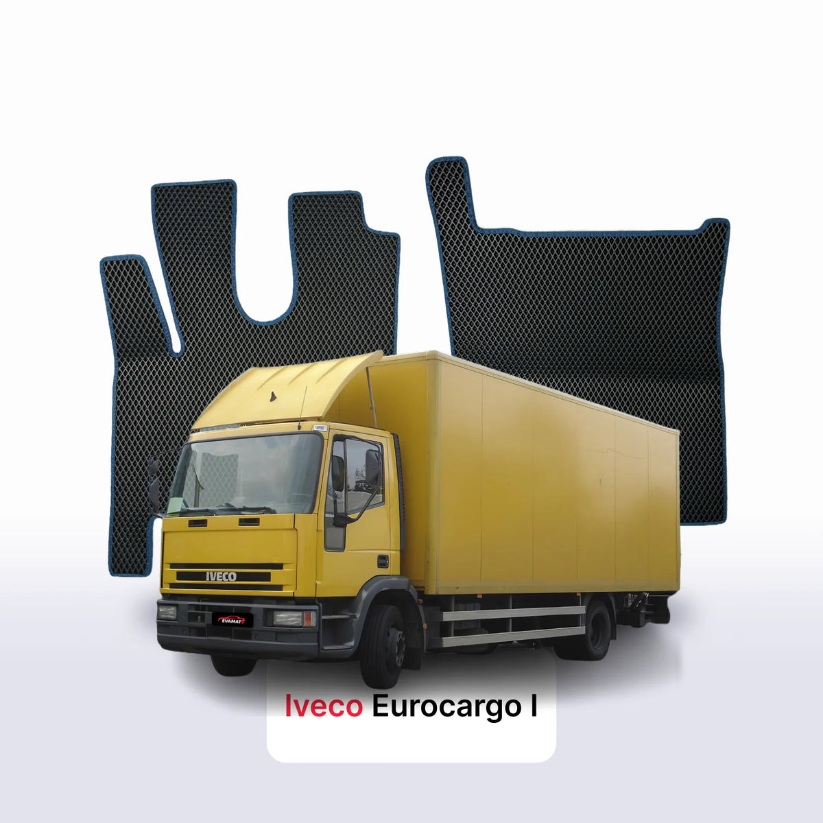 Alfombrillas 3D EVA para Iveco Eurocargo 1 gen 1991-2002 años CAMIÓN