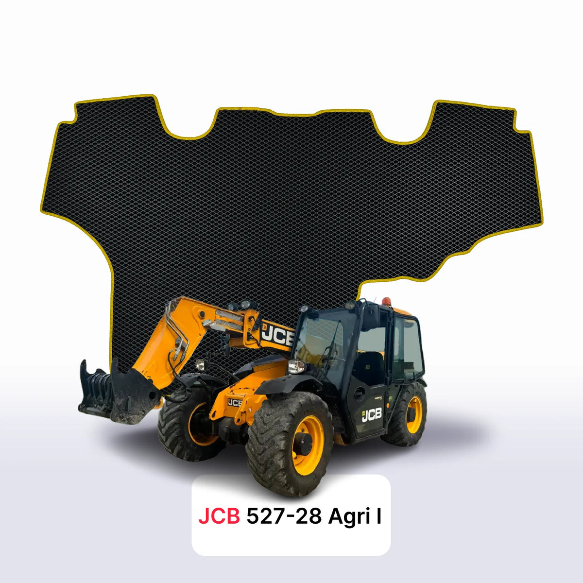 Alfombrillas 3D EVA para JCB 527-58 Agri 1 gen 2012-2027 años EXCAVADORA