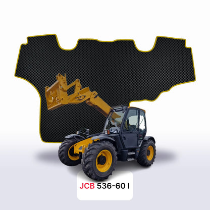 Alfombrillas 3D EVA para JCB 536-60 1 gen 2019-2024 años MANIPULADOR TELESCÓPICO