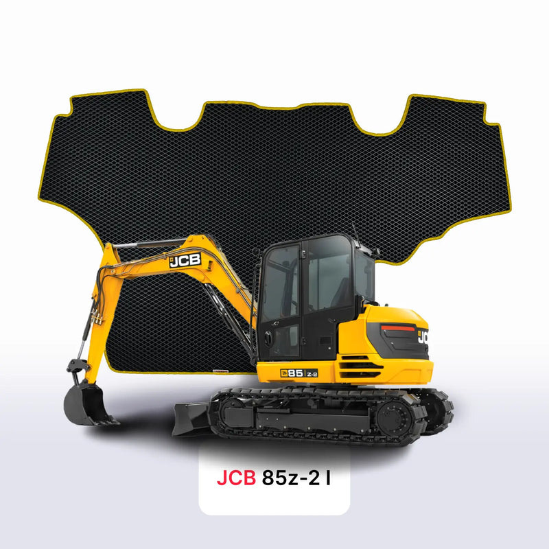 Alfombrillas 3D EVA para JCB 85z-2 1 gen 2019-2027 años EXCAVADORA
