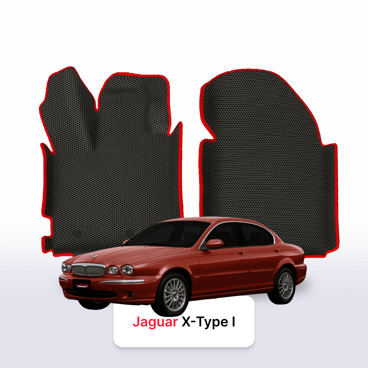 Alfombrillas 3D EVA para Jaguar X-Type 1 gen 2001-2009 años SEDÁN