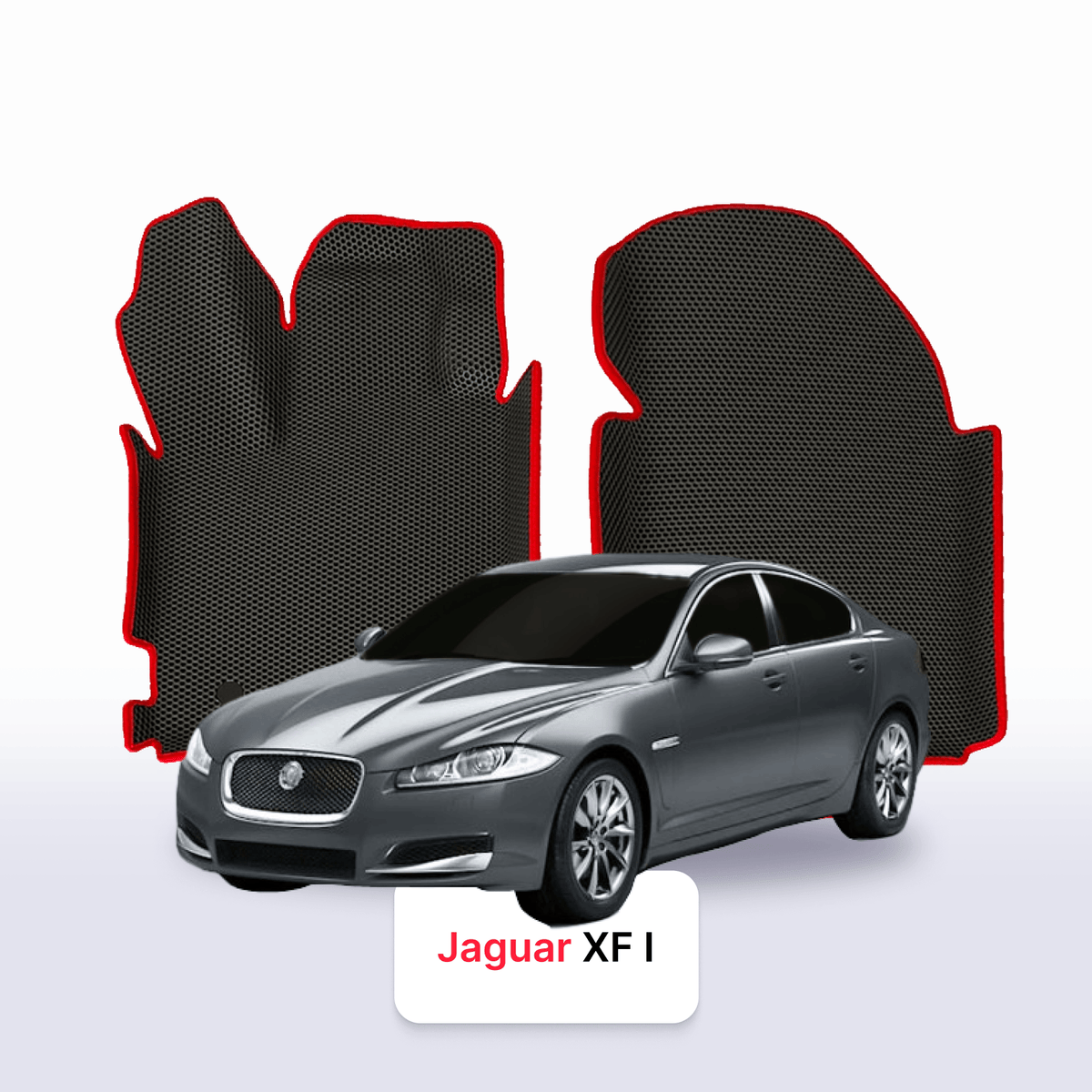Alfombrillas 3D EVA para Jaguar XF X250 1 gen 2007-2015 años SEDÁN
