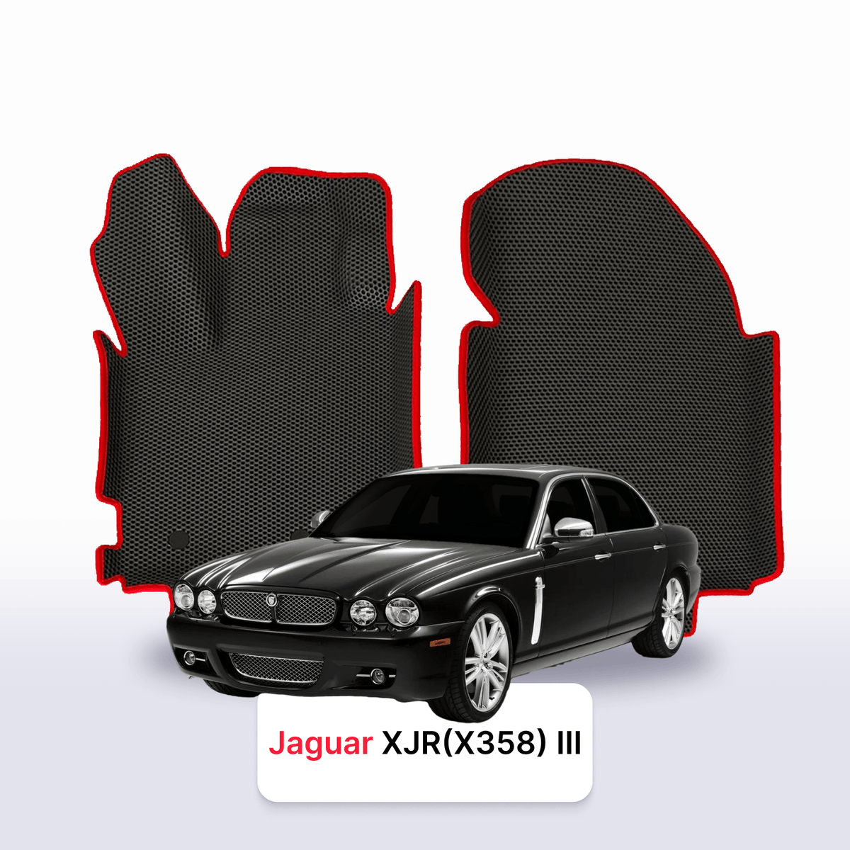 Alfombrillas 3D EVA para Jaguar XJR(X358) 3 gen 2007-2009 años SEDÁN
