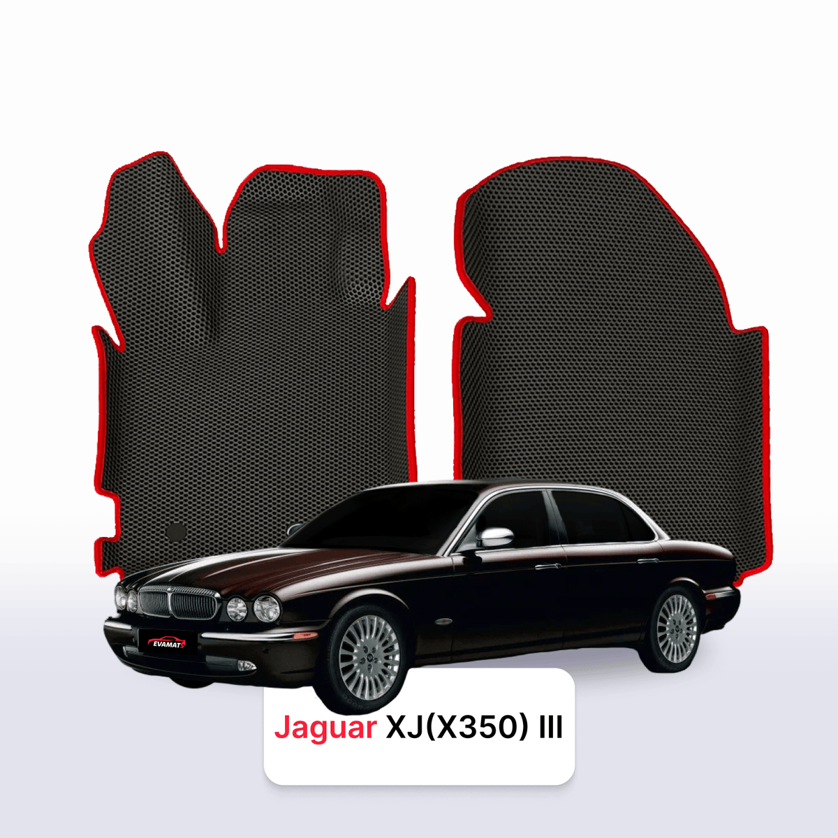 Alfombrillas 3D EVA para Jaguar XJ(X350) 3 gen 2003-2009 años SEDÁN LARGO