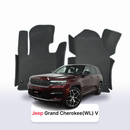 Alfombrillas 3D EVA para Jeep Grand Cherokee Summit(WL) 5 gen 2021-2028 años SUV LARGO