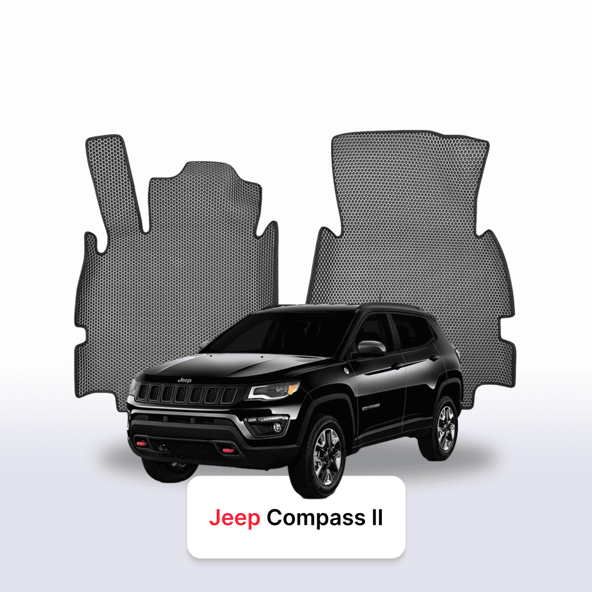 Alfombrillas 3D EVA para Jeep Compass 2 gen 2016-2026 años SUV