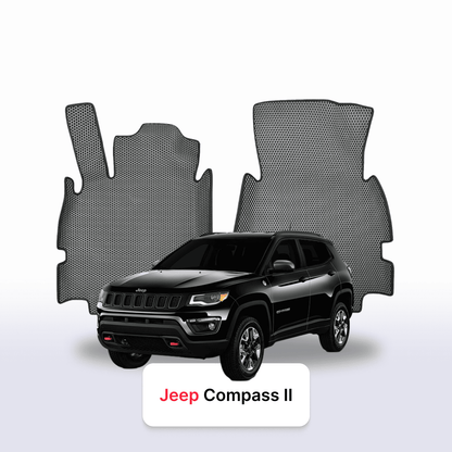Alfombrillas 3D EVA para Jeep Compass 2 gen 2016-2026 años SUV