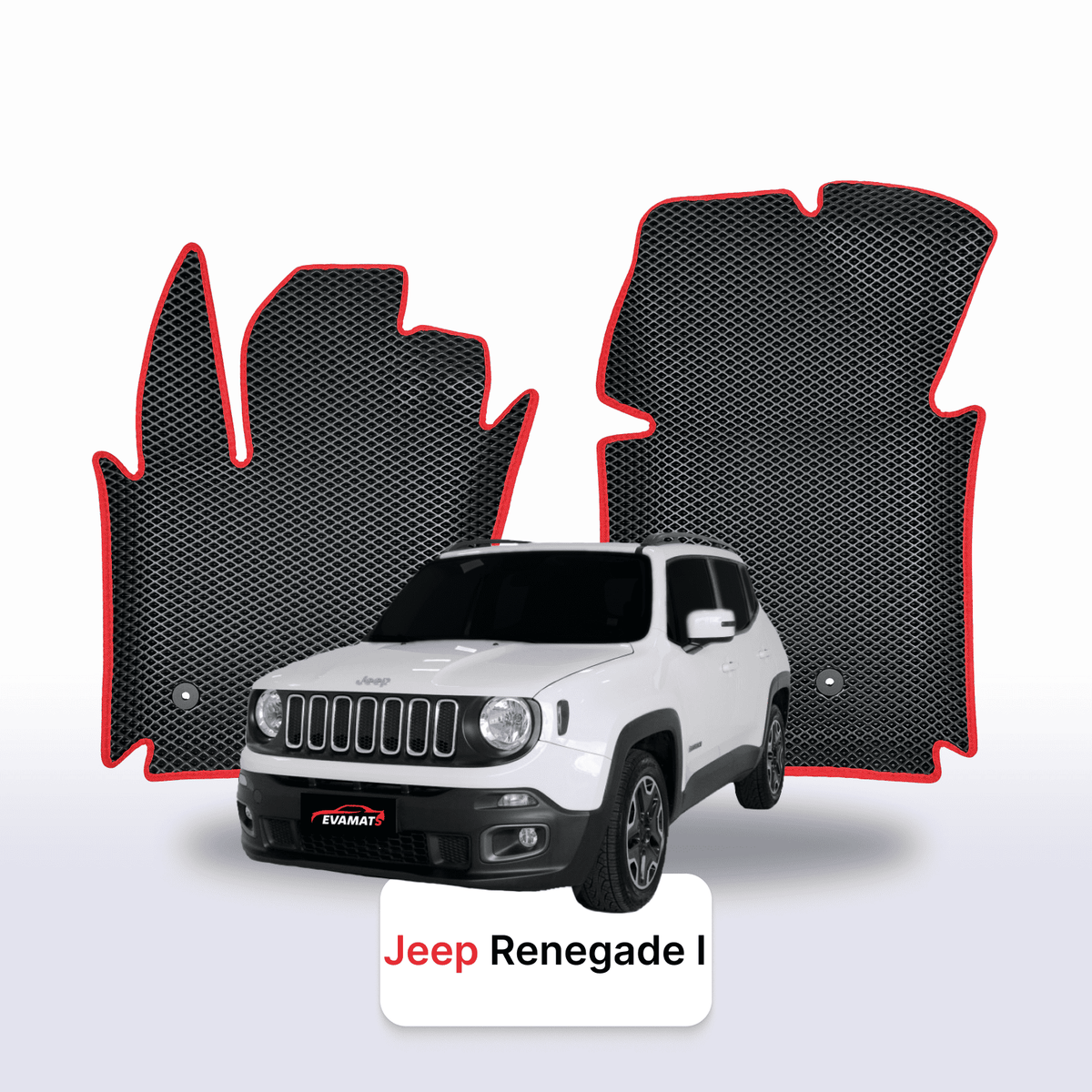 Alfombrillas 3D EVA para Jeep Renegade 1 gen 2014-2025 años SUV