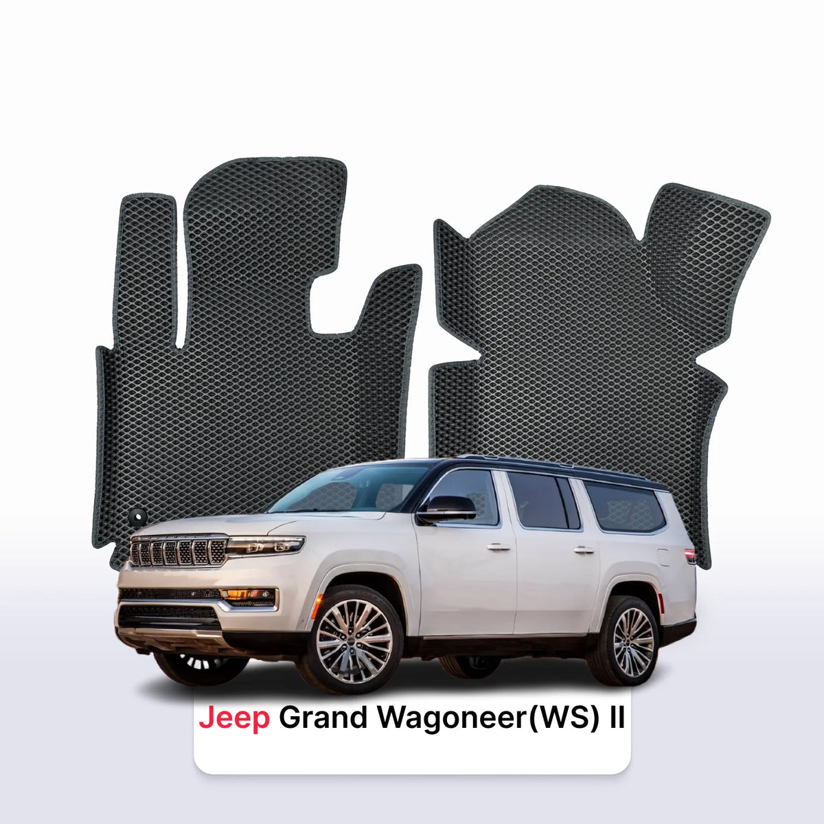 Alfombrillas 3D EVA para Jeep Grand Wagoneer(WS) 2 gen 2021-2026 años SUV