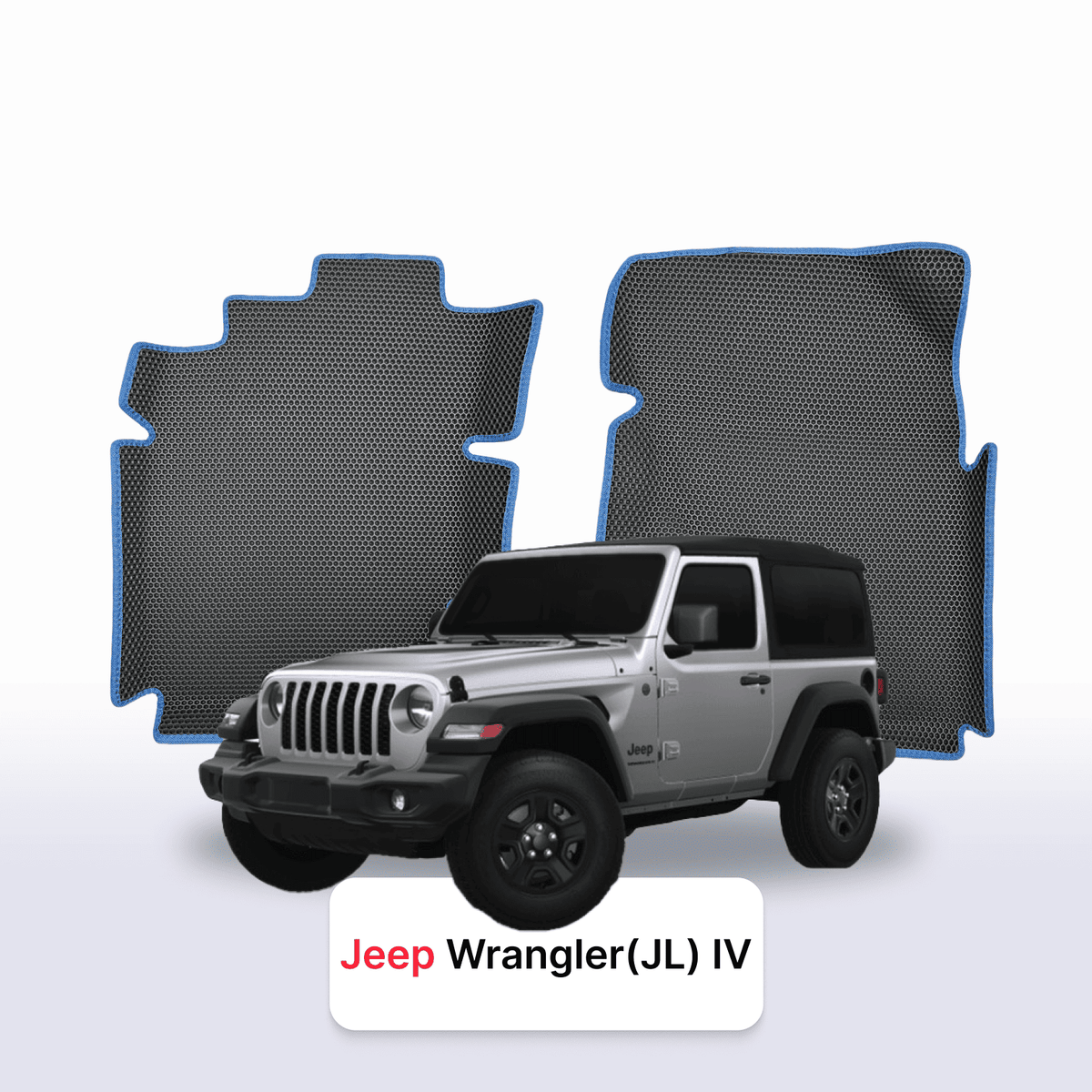 Alfombrillas 3D EVA para Jeep Wrangler(JL) 4 gen 2017-2028 años SUV 3 PUERTAS
