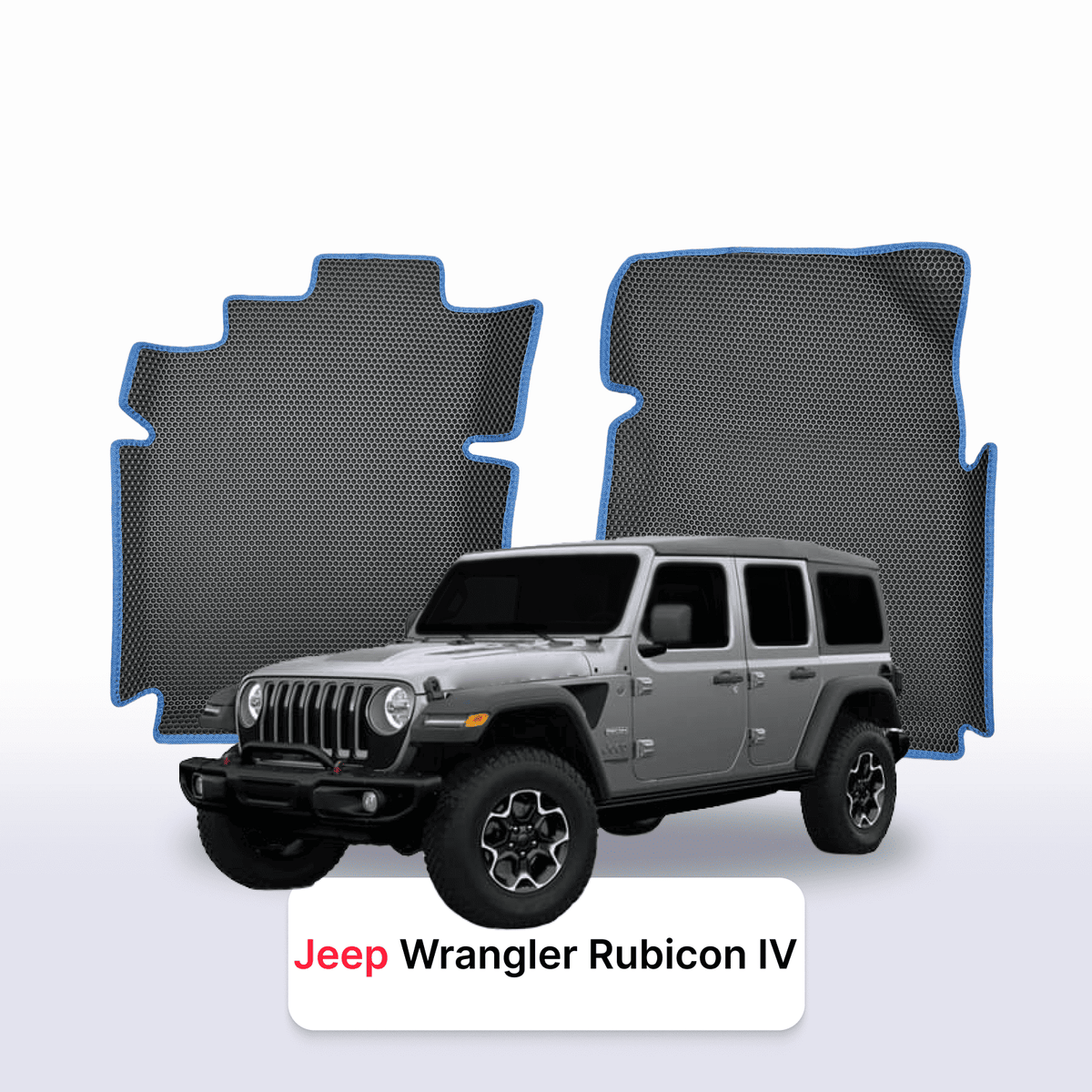 Alfombrillas 3D EVA para Jeep Wrangler Rubicon(JL) 4 gen 2020-2028 años SUV 5 PUERTAS