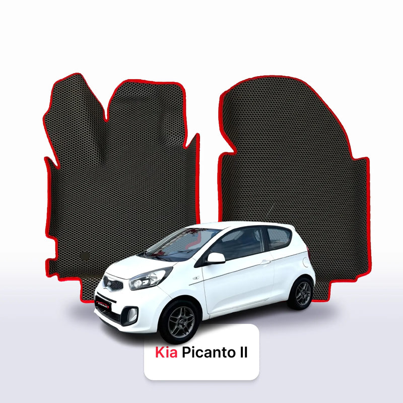 Alfombrillas 3D EVA para Kia Picanto II gen 2011-2017 años HATCHBACK 3 PUERTAS