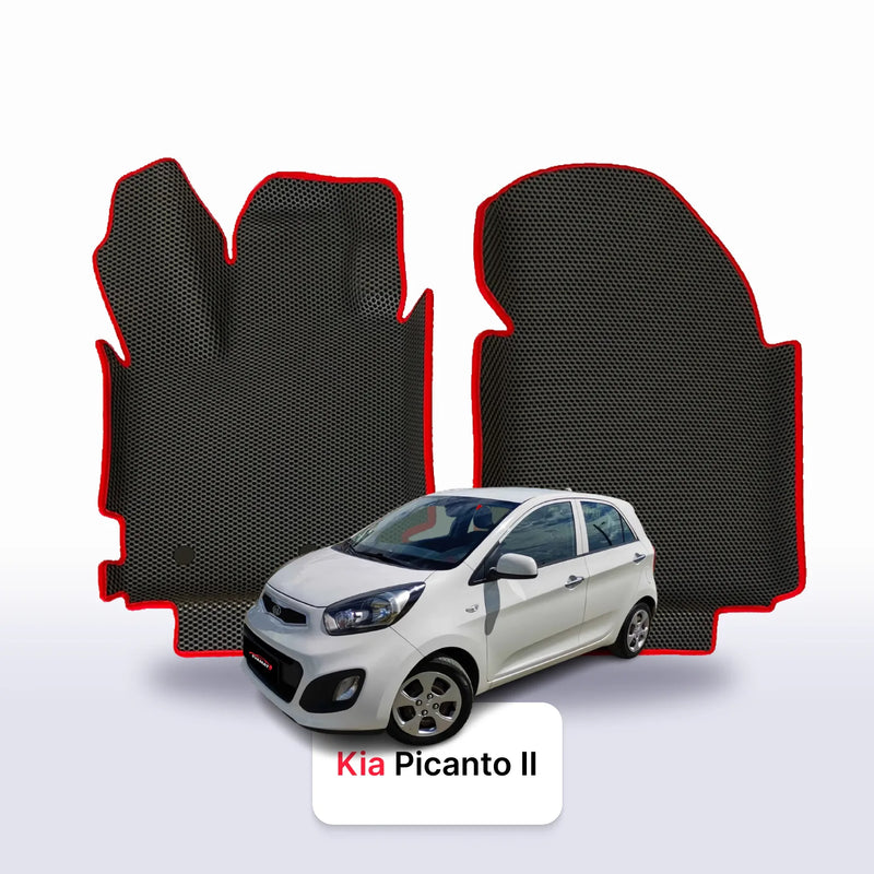 Alfombrillas 3D EVA para Kia Picanto II gen 2011-2017 años HATCHBACK 5 PUERTAS
