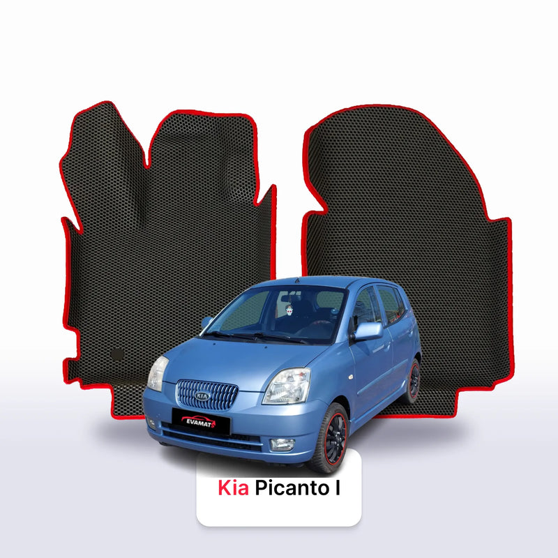Alfombrillas 3D EVA para Kia Picanto I gen 2003-2011 años HATCHBACK 5 PUERTAS