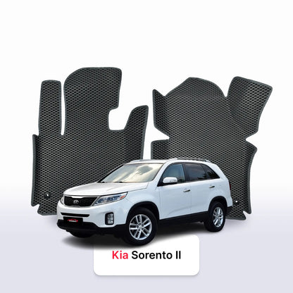 Alfombrillas 3D EVA para Kia Sorento restyling II gen 2012-2014 años SUV