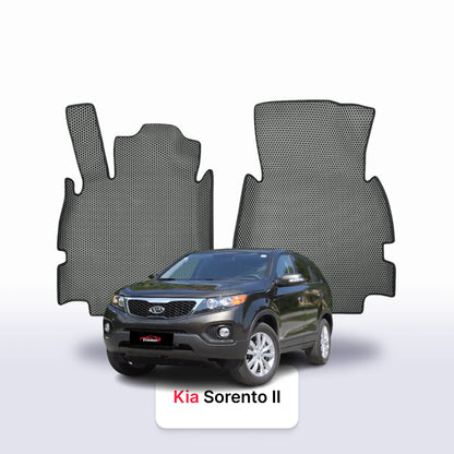 Alfombrillas 3D EVA para Kia Sorento pre-restyling II gen 2009-2012 años SUV