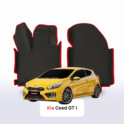 Alfombrillas 3D EVA para Kia Ceed GT I gen 2012-2018 años HATCHBACK 3 PUERTAS
