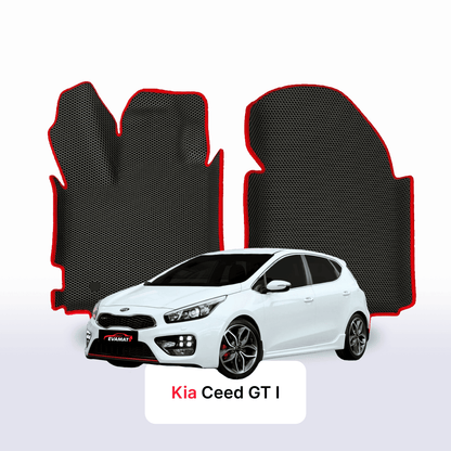 Alfombrillas 3D EVA para Kia Ceed GT I gen 2012-2018 años HATCHBACK 5 PUERTAS
