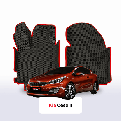 Alfombrillas 3D EVA para Kia Ceed II gen 2012-2018 años HATCHBACK 3 PUERTAS