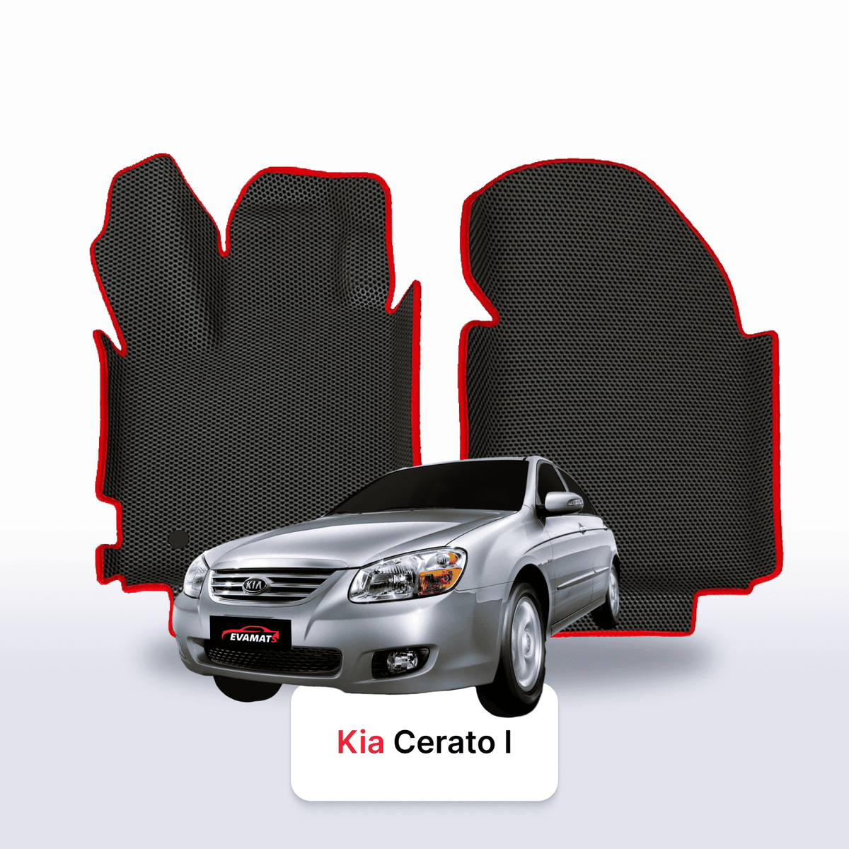Alfombrillas 3D EVA para Kia Cerato I gen 2003-2009 años SEDÁN