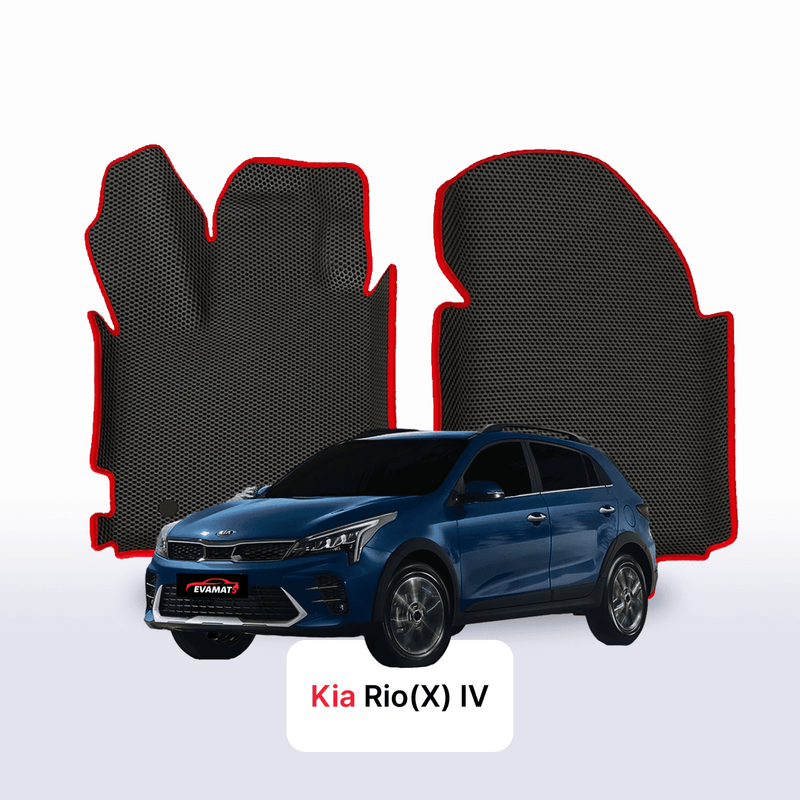 Alfombrillas 3D EVA para Kia Rio(X) IV gen 2017-2023 años HATCHBACK 5 PUERTAS