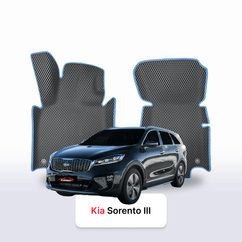 Alfombrillas 3D EVA para Kia Sorento III gen 2014-2020 años SUV