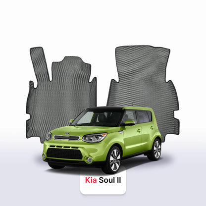 Alfombrillas 3D EVA para Kia Soul II gen 2013-2019 años SUV