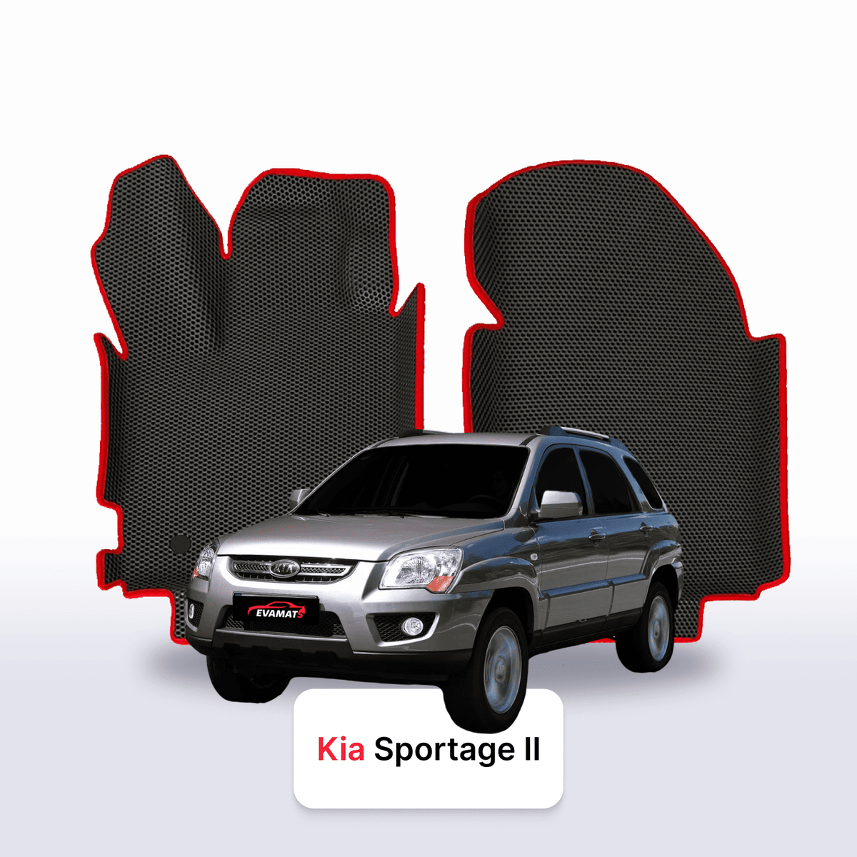 Alfombrillas 3D EVA para Kia Sportage II gen 2004-2010 años SUV