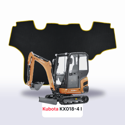 Alfombrillas 3D EVA para Kubota KX018-4 1 gen 2018-2028 años EXCAVADORA