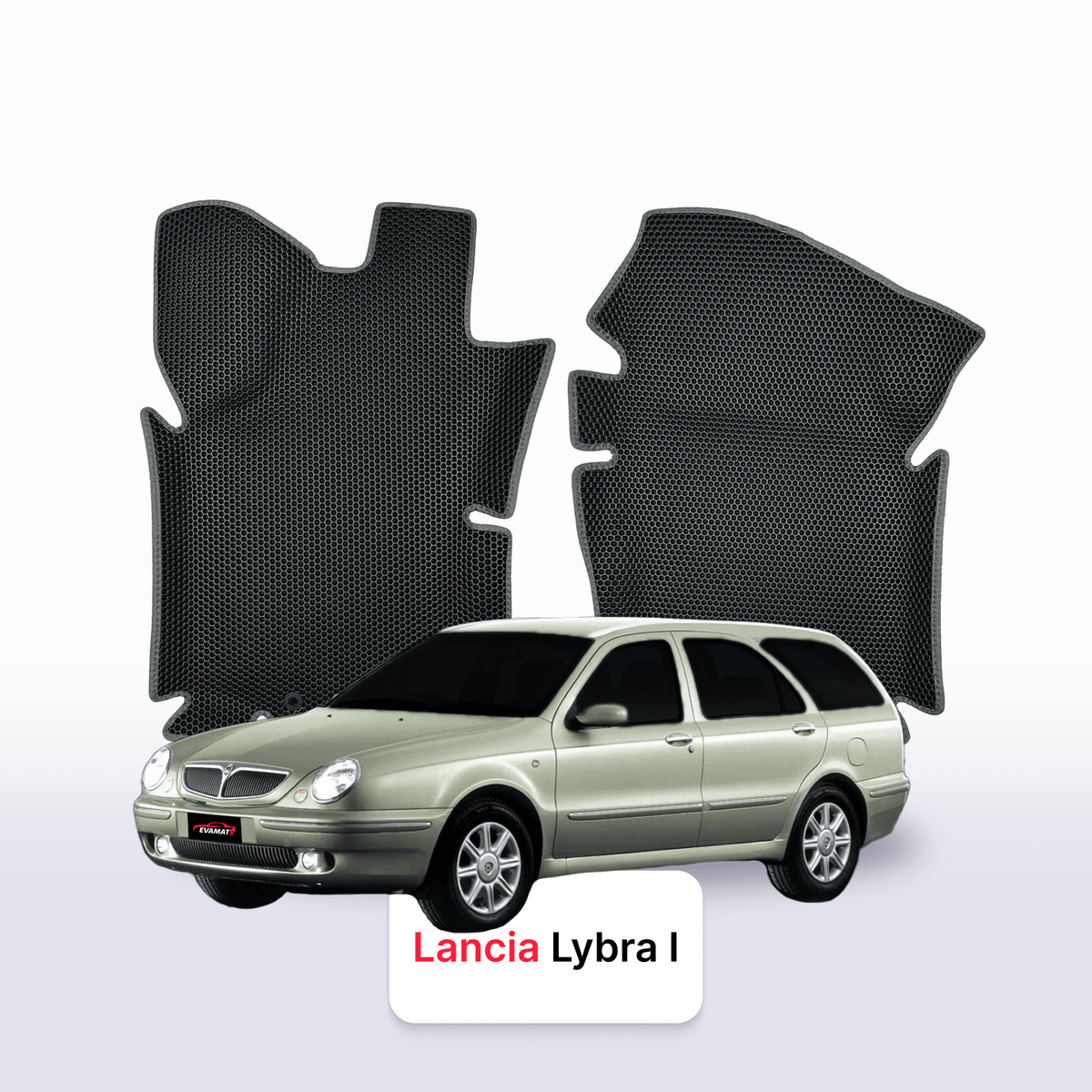 Alfombrillas 3D EVA para Lancia Lybra 1996-2006 años FAMILIAR