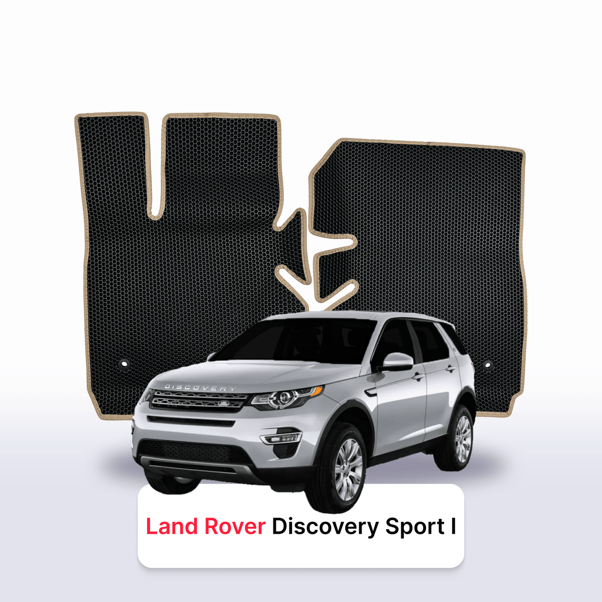 Alfombrillas 3D EVA para Land Rover Discovery Sport pre-restyling 1 gen 2014-2025 años SUV 5 PUERTAS