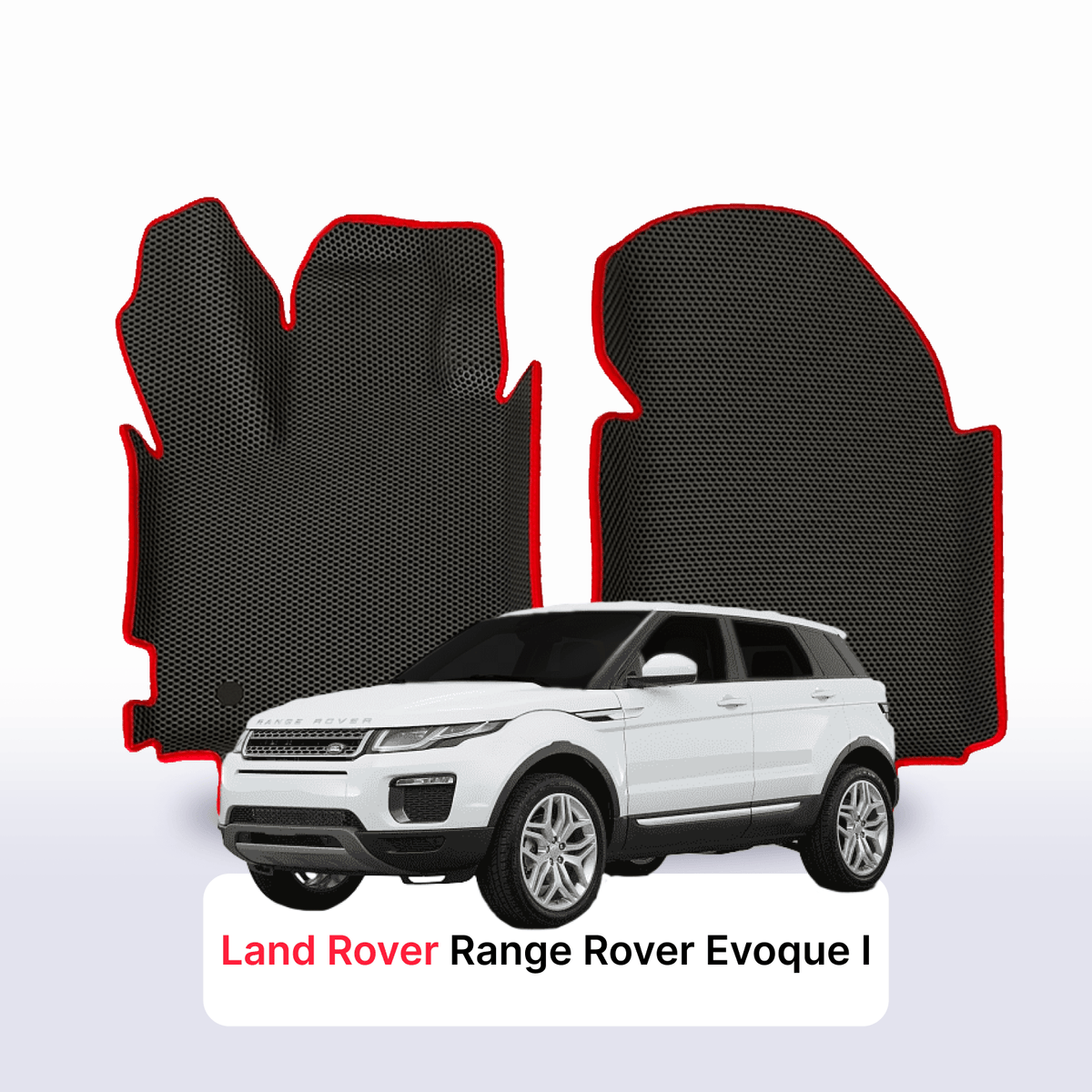 Alfombrillas 3D EVA para Land Rover Range Rover Evoque 1 gen 2011-2018 años SUV 5 PUERTAS