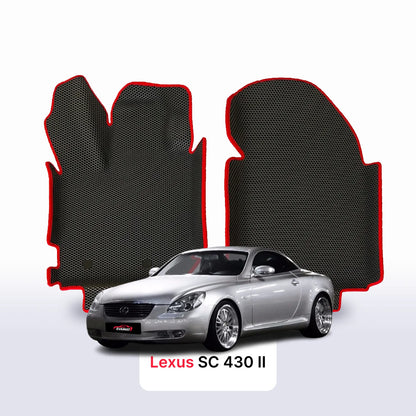 Alfombrillas 3D EVA para Lexus SC 430 2 gen 2001-2010 años COUPÉ
