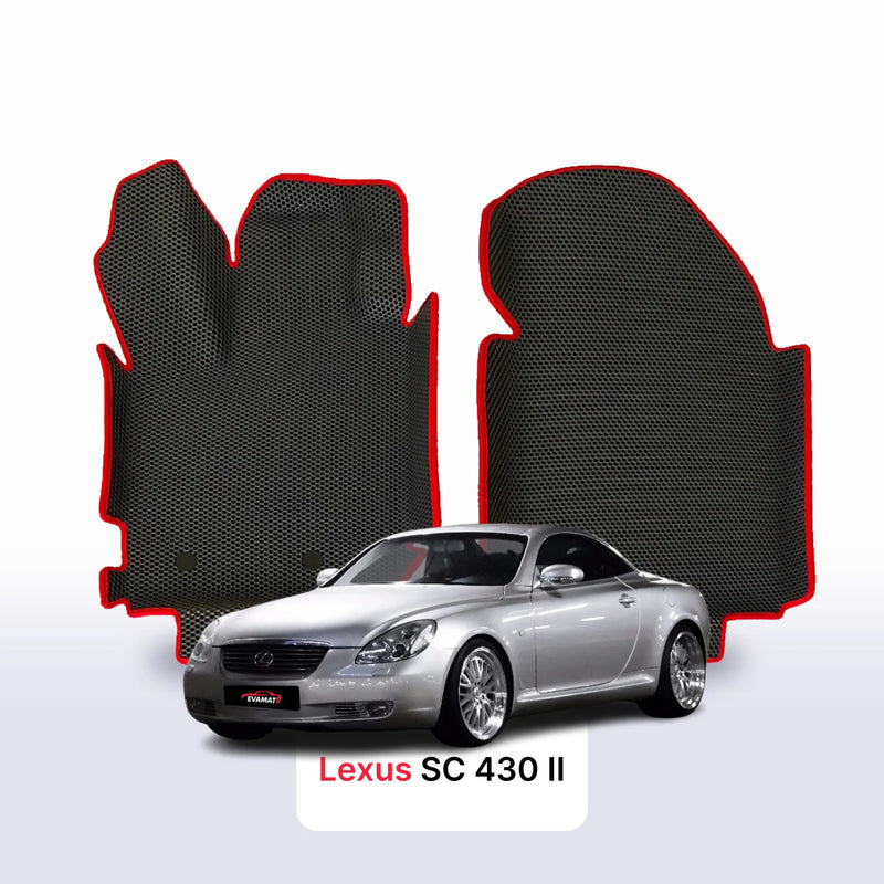 Alfombrillas 3D EVA para Lexus SC 430 2 gen 2001-2010 años COUPÉ