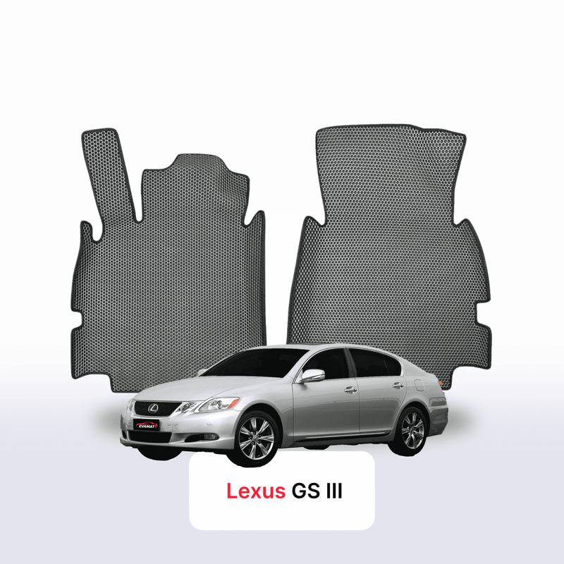 Alfombrillas 3D EVA para Lexus GS 3 gen 2004-2011 años SEDÁN