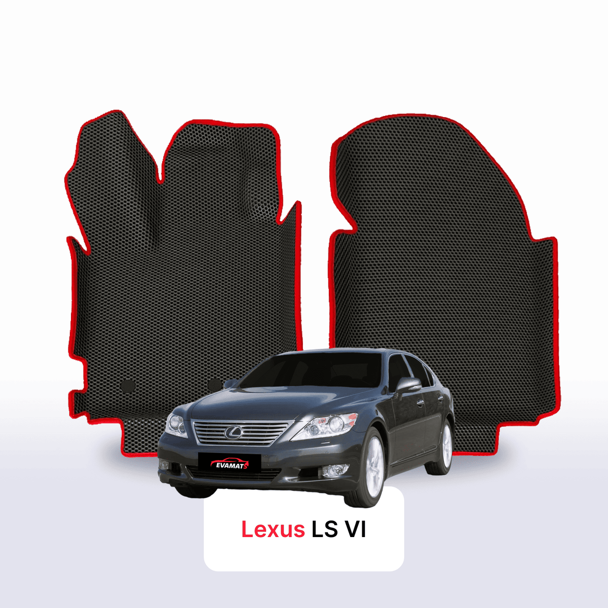 Alfombrillas 3D EVA para Lexus LS 4 gen 2006-2017 años SEDÁN LARGO