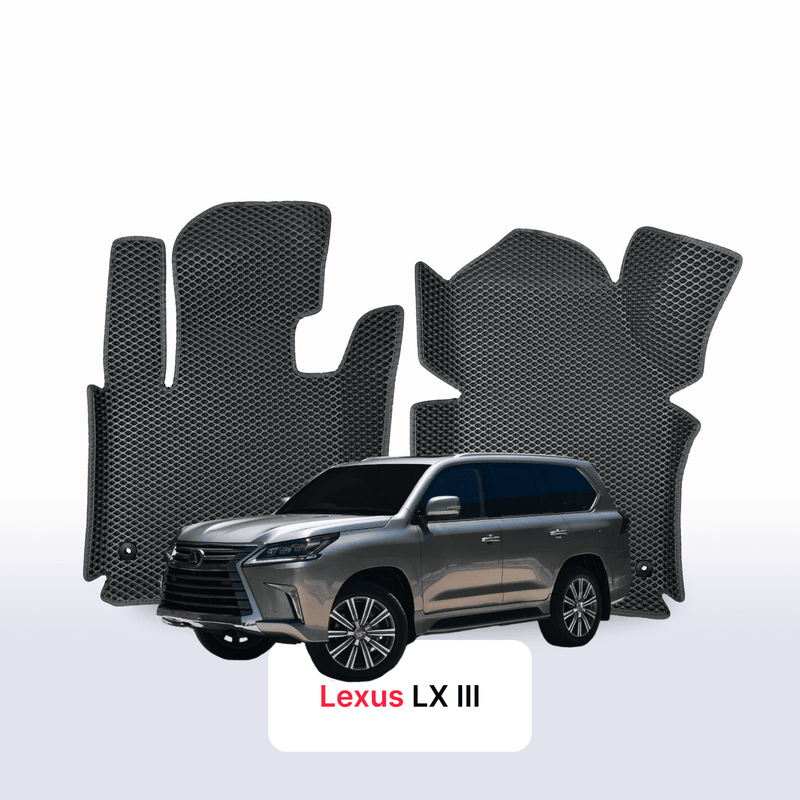 Alfombrillas 3D EVA para Lexus LX 3 gen 2007-2021 años SUV