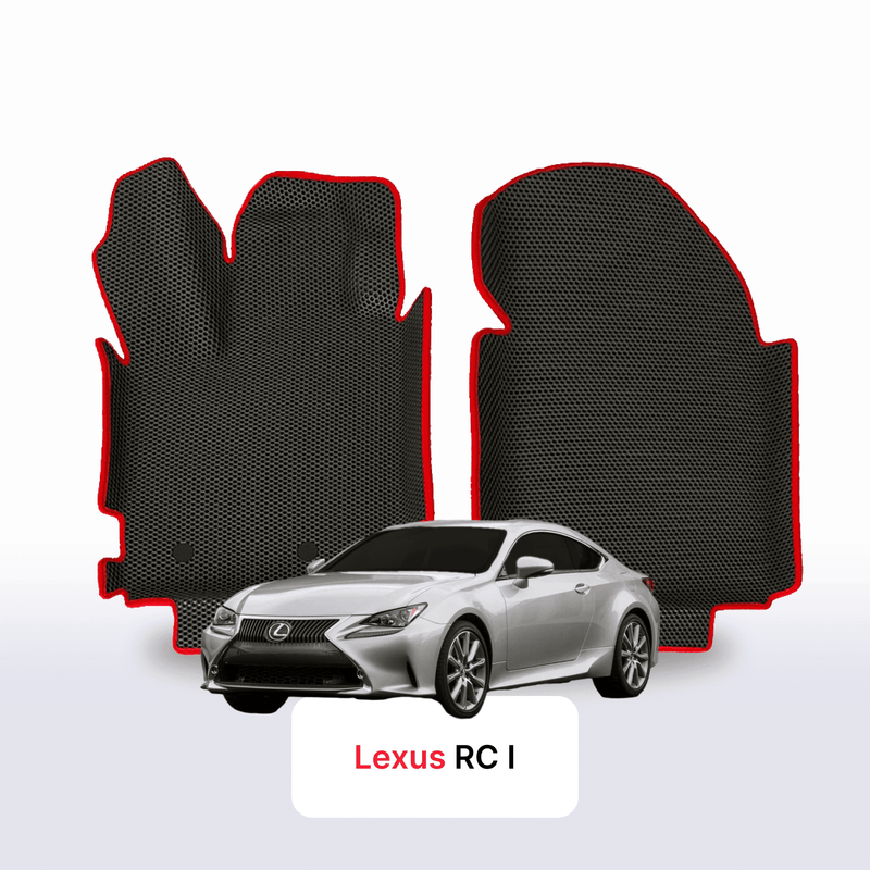 Alfombrillas 3D EVA para Lexus RC 1 gen 2014-2025 años COUPÉ