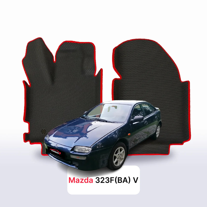 Alfombrillas 3D EVA para Mazda 323F BA 5 gen 1994-1998 años HATCHBACK LIFTBACK