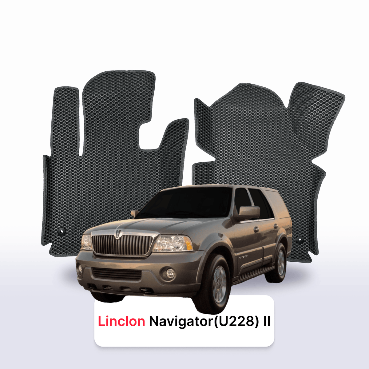 Alfombrillas 3D EVA para Lincoln Navigator(U228) 2 gen 2002-2006 años SUV