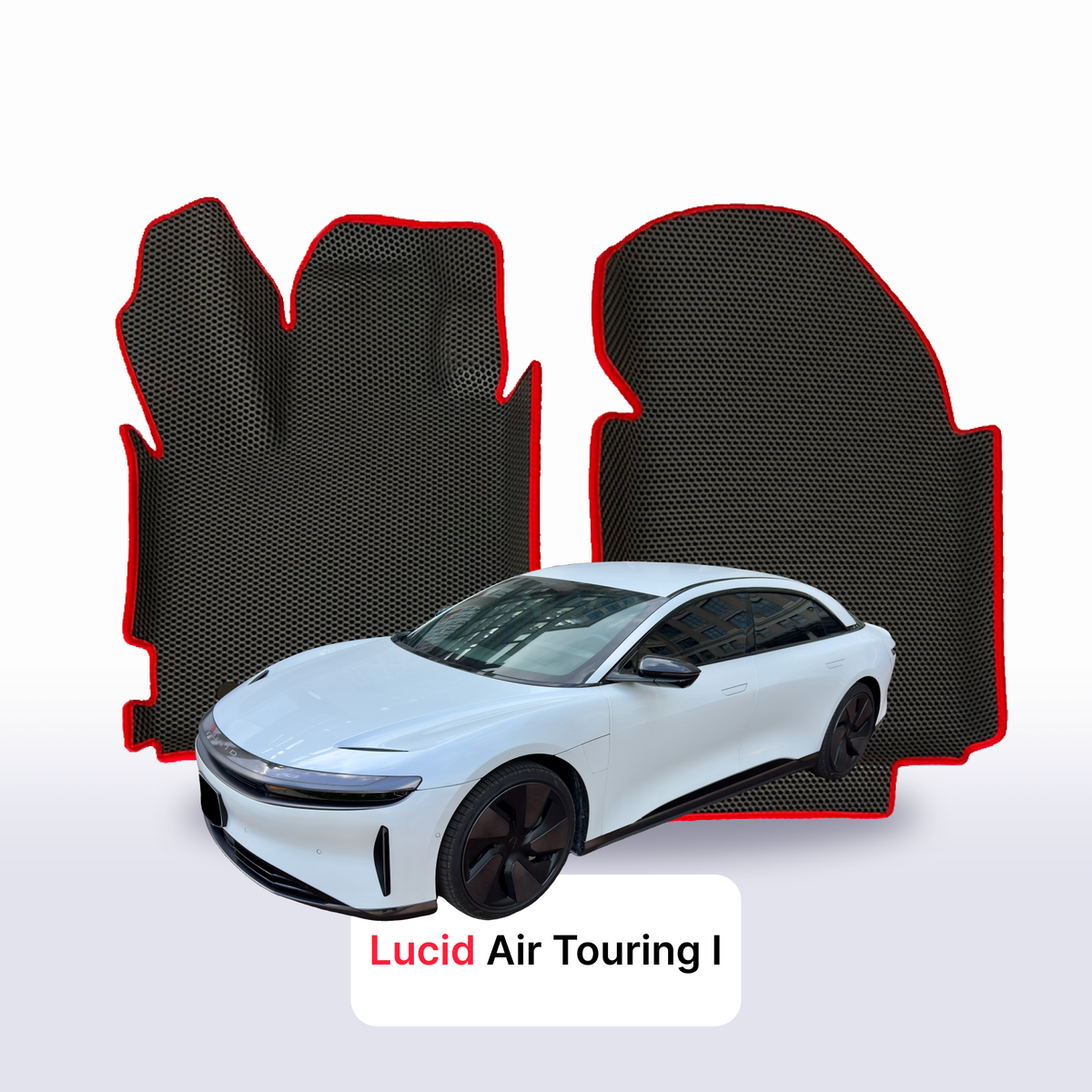 Alfombrillas 3D EVA para Lucid Air Touring 1 gen 2021-2028 años SEDÁN