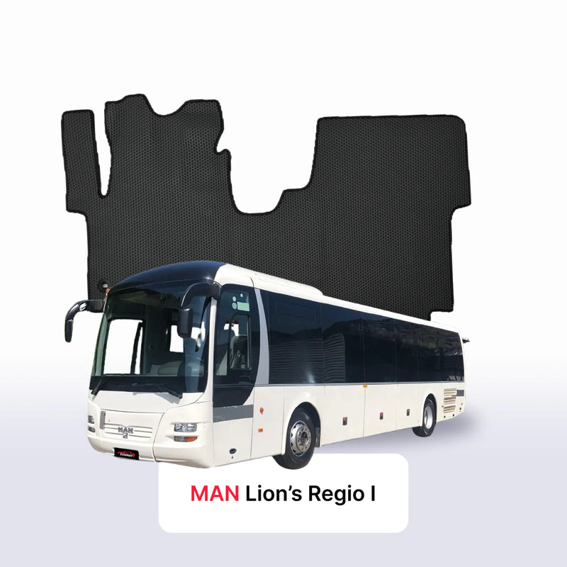 Alfombrillas 3D EVA para MAN Lion’s Regio 1 gen 2004-2017 años MINIBÚS